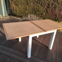 Table en latté chêne