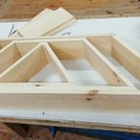 Un sapin pour une vitrine