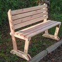 Banc de jardin sans accoudoirs