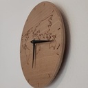 Horloge mapemonde