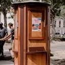 Aménagement extérieur // Chantier participatif Colonne Morris à Nantes