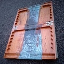 Backgammon orme et epoxy