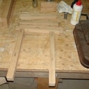 Chaise en chêne massif