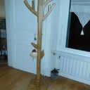 Porte manteau en chêne