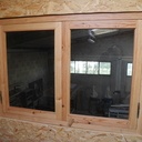 Une fenêtre pour le bureau de l'atelier