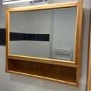 Meuble miroir de salle de bain
