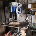 L'ancien atelier de mon père derrière la porte de sortie