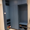 Mezzanine Bureau et Meuble d'entrée