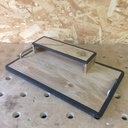 Pedalboard chêne et valchromat