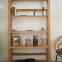 Étagère en chêne.