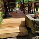 Terrasse en robinier