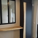 Meuble console range bouteille