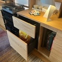 Aménagement mural TV/Hifi/Bibliothèque