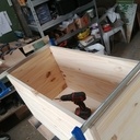 Coffre à jouet panda