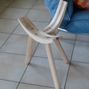 Le tabouret fini
