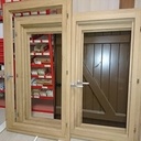 Fabrication de fenêtres en chêne