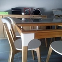 Table de salle à manger en chêne