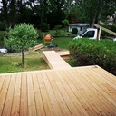 Terrasse en bois à Bois Le Roi