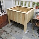 Large bac de jardinage