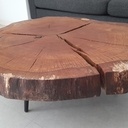 Table basse en chêne