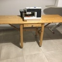 Table de couture pliante