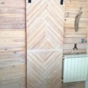 Porte coulissante 100% Recup