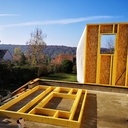 Extension en bois à Samoreau