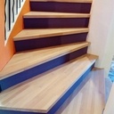 Réfection d'escalier.