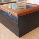 Boite à Thé chêne & Teck