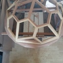 Coupole de yourte diam 140