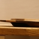 Grande assiette / plateau en noyer
