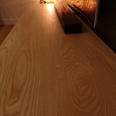 Meuble TV en frêne massif