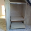 Penderie en érable sicomore