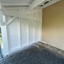 Carport / appenti en bois