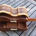 Boite à bijoux en forme de violon 2