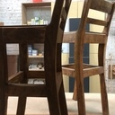 Copie d'une chaise datant du père de la grand mere de la voisine de l'atelier