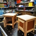 Tables de chevet en merisier