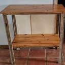 Desserte en bois de récup