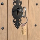 Porte de cave à l'ancienne