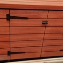 Cache pour technique Piscine