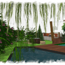 Maison bois et paille