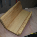 Support a courrier en chene massif