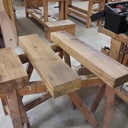 Recuperation de vieilles poutres d'église