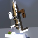 Cactus stand,bac de cactus Final Fantasy X