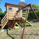 Deux cabanes pour mes petits enfants