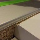 1er passe de 2mm  à l'envers pour éviter les éclats