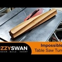 Comment tourner un pied en forme de fuseau et spirale sur une scie sur table
