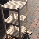 Petit meuble porte essuies pour salle de bain