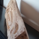 Heureuse planche d'escalade