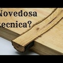 Incrustation de bois naturel